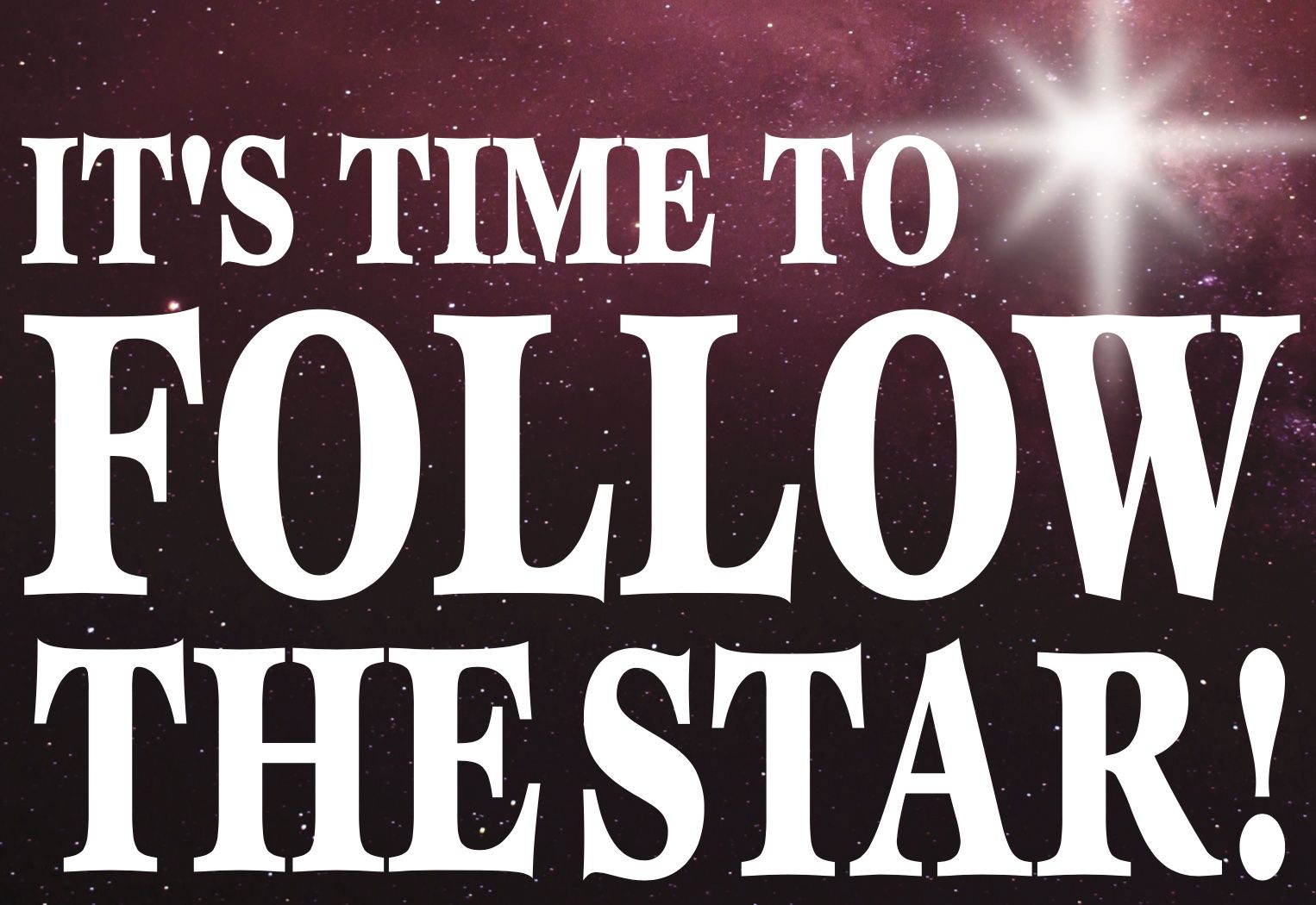 Tine to follow the start image