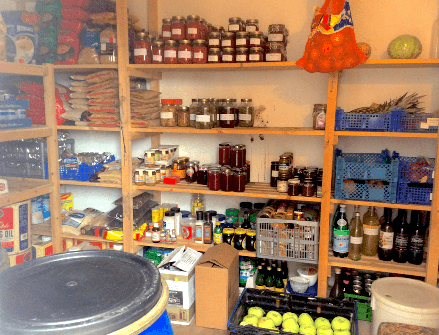 Part of sarah's storehouse