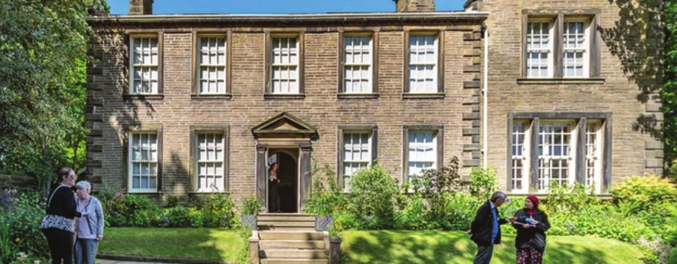 The parsonage at Haworth