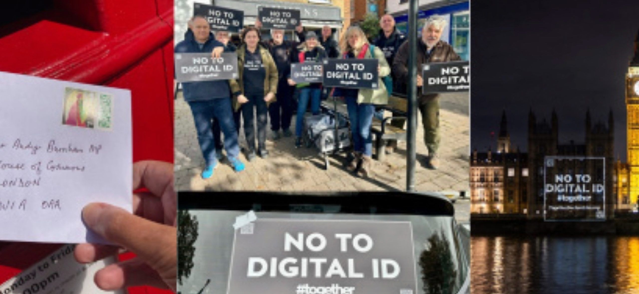 Digital ID protests
